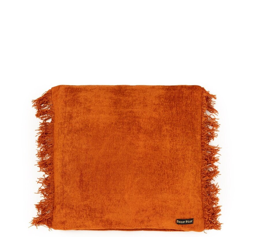 De Oh My Gee Kussenhoes - Roest Velvet - 40x40