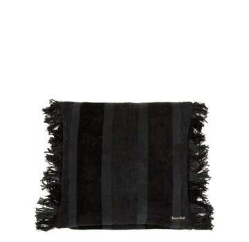 Bazar Bizar De Oh My Gee Kussenhoes - Zwart Velvet - 40x40