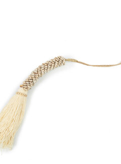 Bazar Bizar De Cowrie & Cotton Hangdecoratie - Naturel