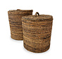 Paniers Banane Chingon - Naturel - Lot de 2