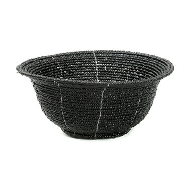 Bazar Bizar Beaded Bowl - Bowl - Black - S