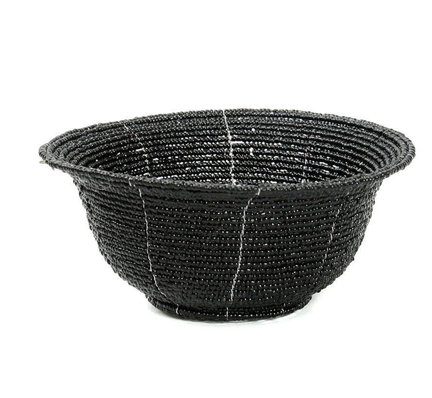 Beaded Bowl - Bowl - Black - S