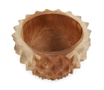 Bazar Bizar Teak Root Durian Bowl - S