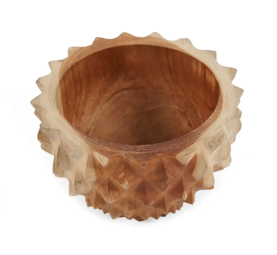 Teak Root Durian Bowl - S