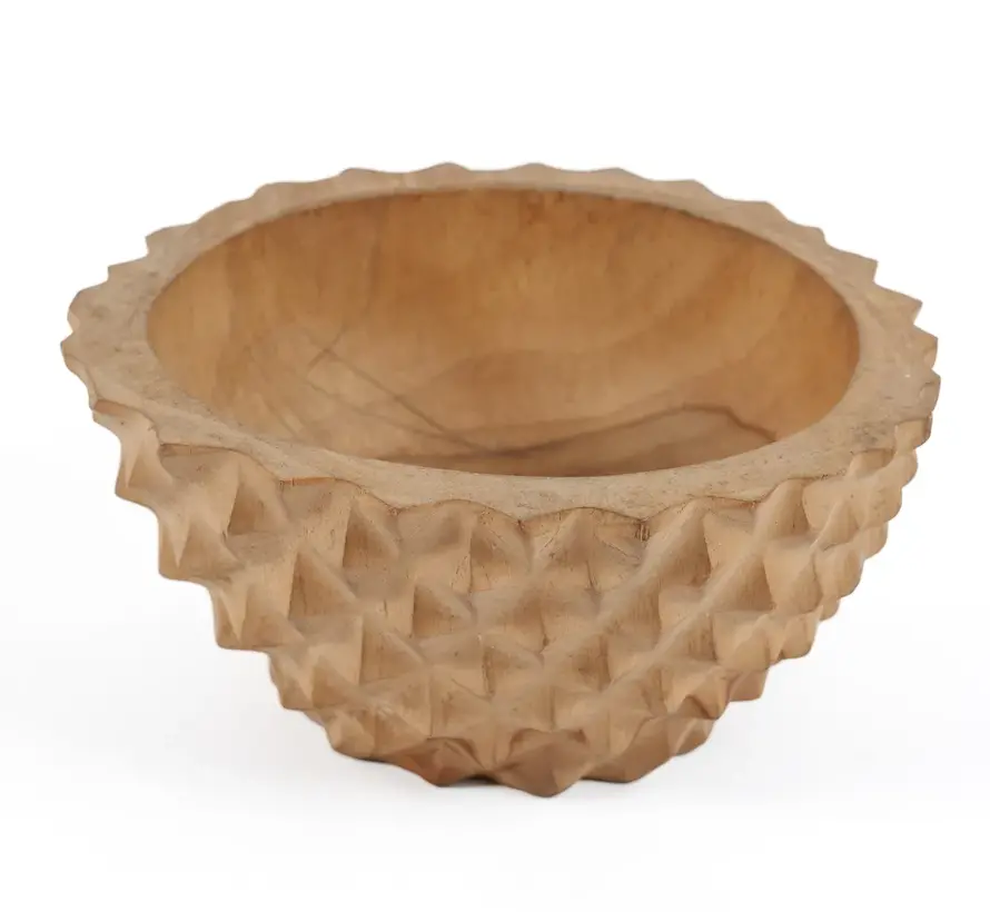 Teak Root Durian Bowl - M