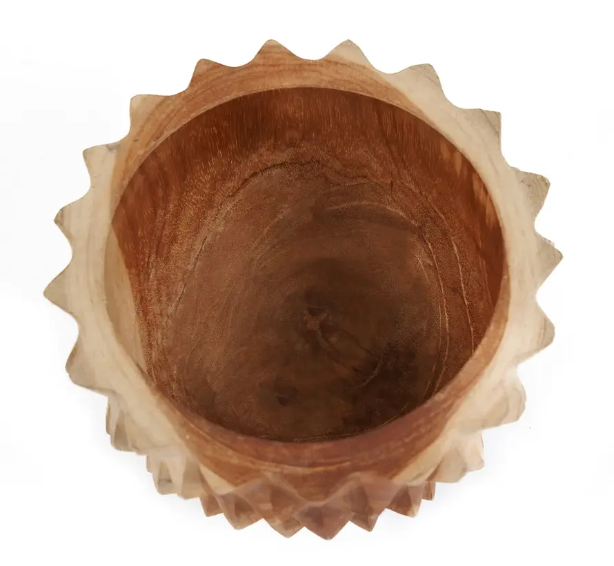 Teak Root Durian Bowl - S