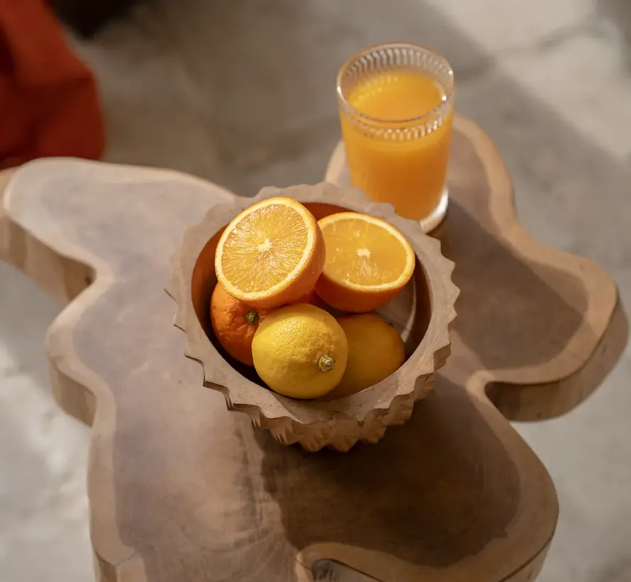 Teak Root Durian Bowl - M