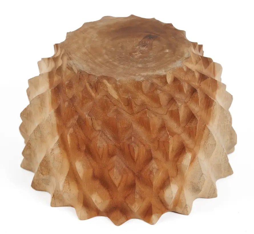 Teak Root Durian Bowl - S