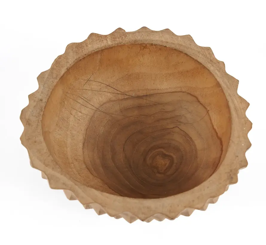 Teak Root Durian Bowl - M