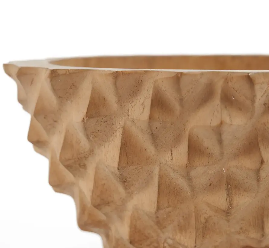 Teak Root Durian Bowl - M