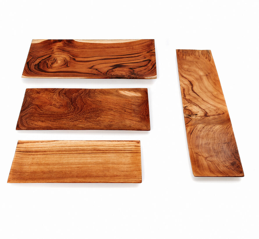 Teak Root Sushi Bord - S