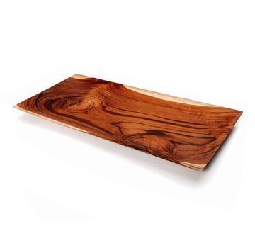 Bazar Bizar Teak Root Sushi Bord - L