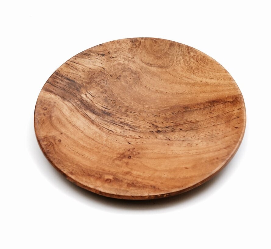 Teak Root Rond Bord - M