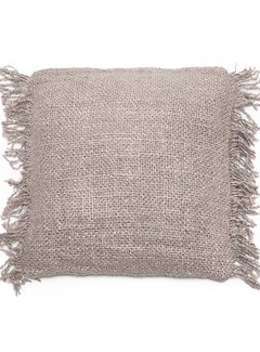 Bazar Bizar Housse de Coussin Oh My Gee - Gris Perle - 40 x 40 cm