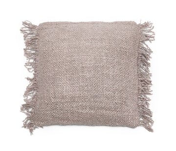 Bazar Bizar Housse de Coussin Oh My Gee - Gris Perle - 40 x 40 cm