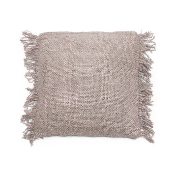 Bazar Bizar Oh My Gee Cushion Cover - Pearl Gray - 40 x 40cm