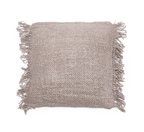 Bazar Bizar Oh My Gee Cushion Cover - Pearl Gray - 40 x 40cm