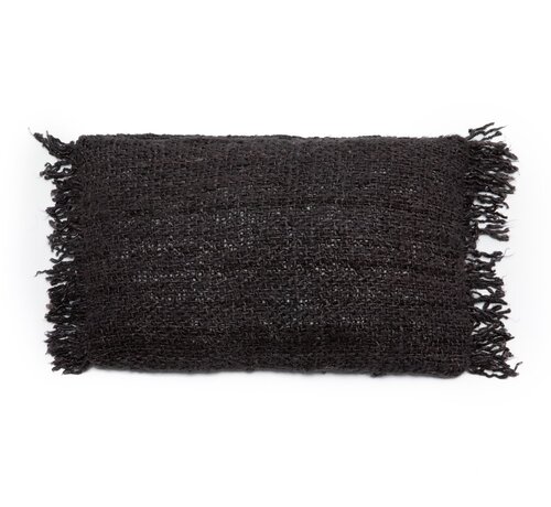 Bazar Bizar Housse de Coussin Oh My Gee - Noir Marine - 30 x 50 cm