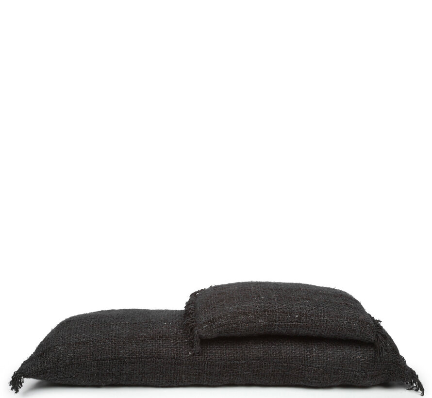 Housse de Coussin Oh My Gee - Noir Marine - 30 x 50 cm