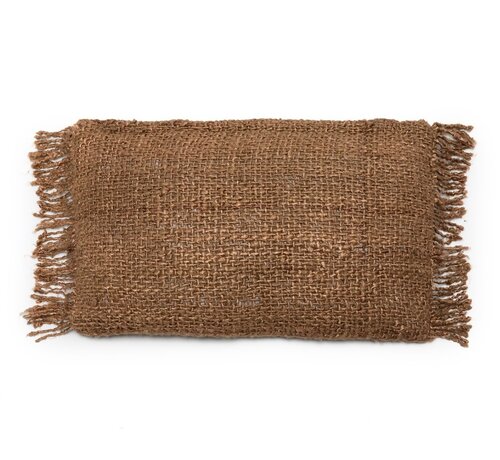 Bazar Bizar Housse de Coussin Oh My Gee - Marron - 30 x 50 cm