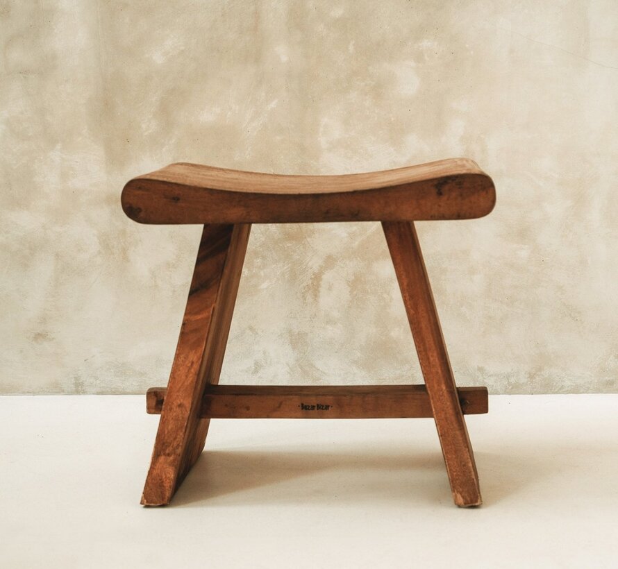 Suar Chair - Stool - Natural - 50 x 47cm