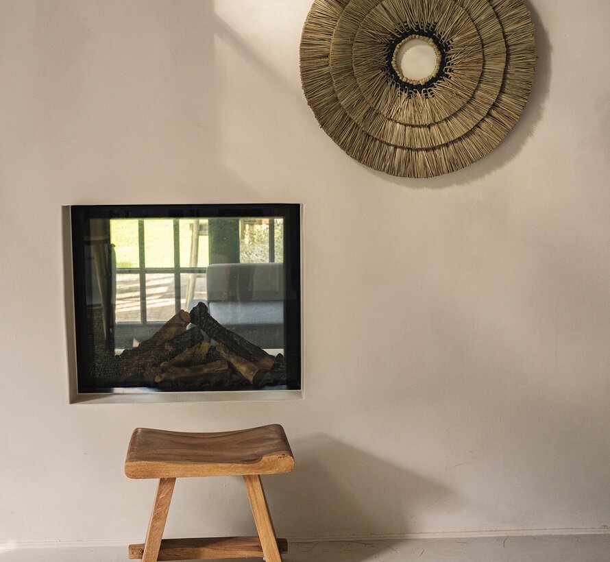 Suar Chair - Stool - Natural - 50 x 47cm