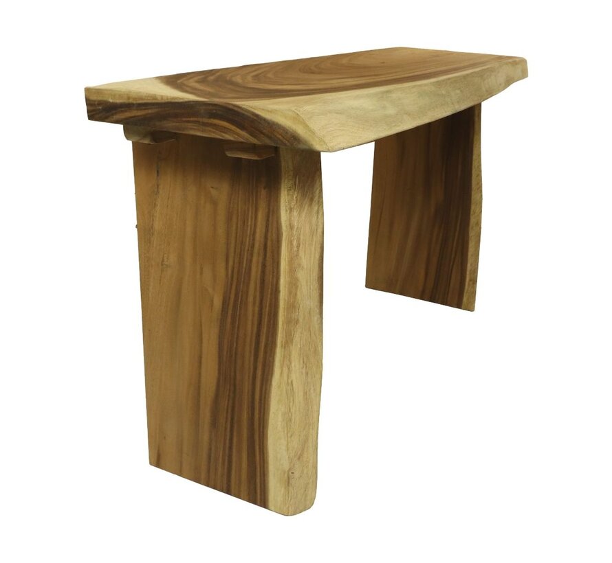 Console tafel - 140x40x80 - Naturel - Munggur