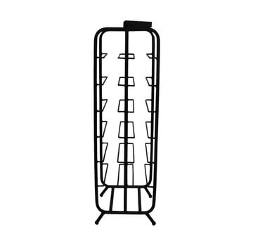 HSM Collection Wijnrek - 25x25x90 - Zwart - Metaal