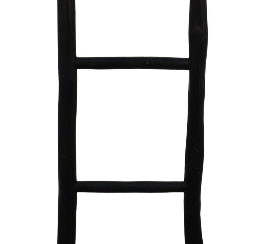 Decoratieve ladder - 150 cm - zwart