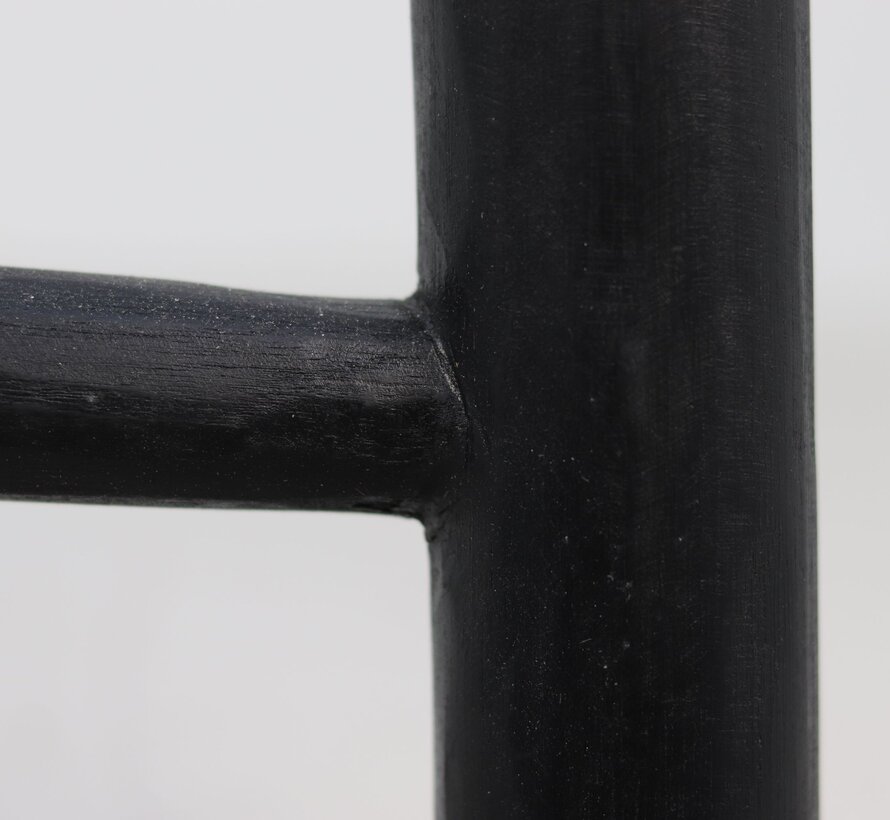 Decoratieve ladder - 150 cm - zwart