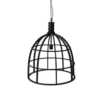 HSM Collection Hanglamp -  ø60x70 - Zwart - Metaal