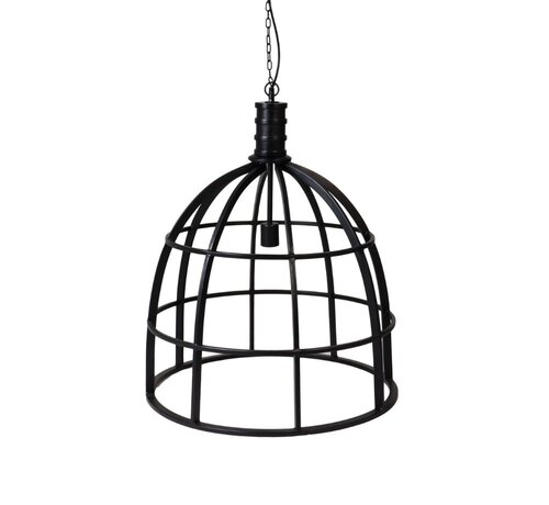 HSM Collection Hanglamp -  ø60x70 - Zwart - Metaal