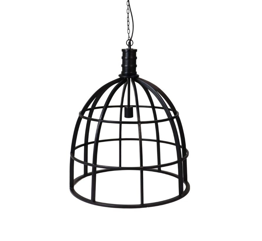 Hanglamp -  ø60x70 - Zwart - Metaal