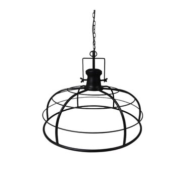 HSM Collection Hanglamp Crown - ø60x43 - Powder coated black - Ijzer