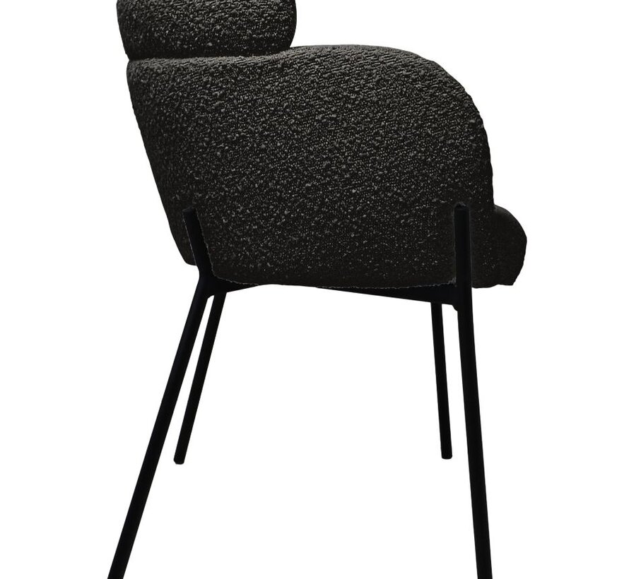 Dining room chair - Luca - Set of 2 - Black