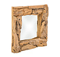 Square Wall Mirror - 50x50cm - Natural