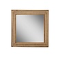 Vierkante Spiegel - 80x3x80cm - Naturel