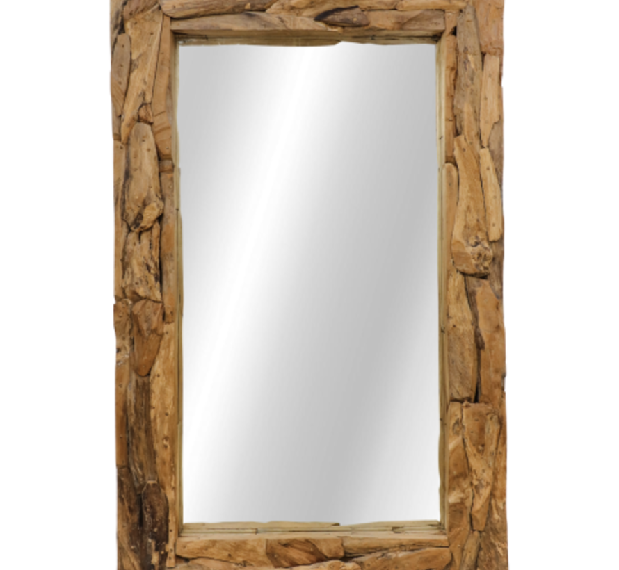 Wall mirror - Root - 240x140cm - Natural
