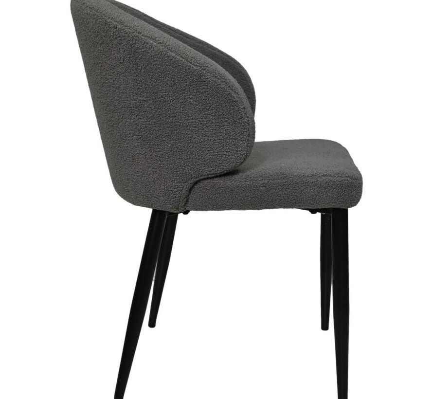 Dining room chair - Yuna - Set of 2 - Gray