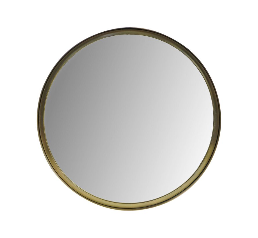 Wall mirror - Fletcher - ø50cm - Gold