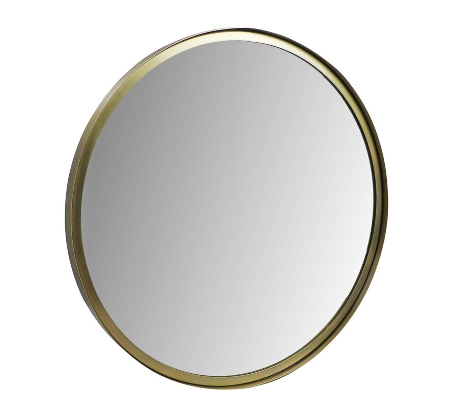 Wall mirror - Fletcher - ø50cm - Gold