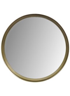 HSM Collection Round Wall Mirror Fletcher - ø40 - Gold