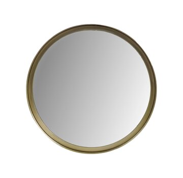 HSM Collection Miroir Mural Rond Fletcher - ø40 - Or