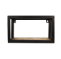 Wall box Levels - 35x20cm - Black/Natural