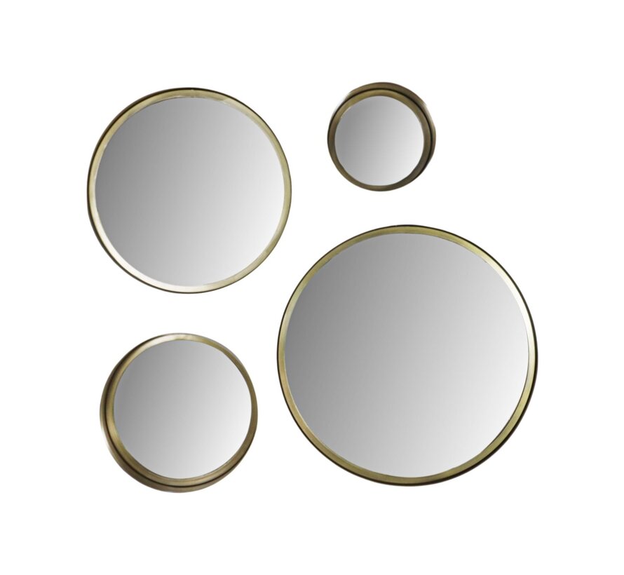 Round Wall Mirror Fletcher - ø40 - Gold