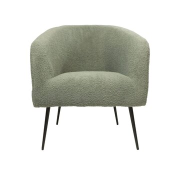 HSM Collection Armchair - Bouclé - 77x68x83cm - Green