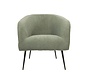 Fauteuil - Bouclé - 77x68x83cm - Groen