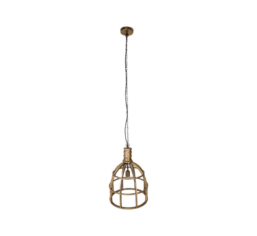 Lampe suspendue - ø40x50cm - Or