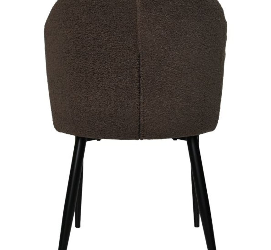 Dining room chair - Yuna - Set of 2 - Espresso