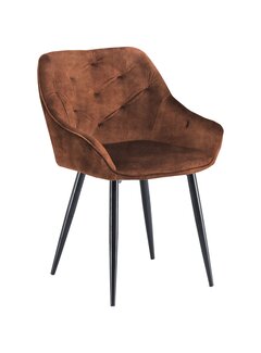 HSM Collection Dining room chair - Liverpool - Set of 2 - Brown